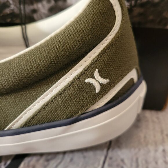Hurley Men's Kayo Slip-on Sneaker - Dark Olive - Picture 5 of 10